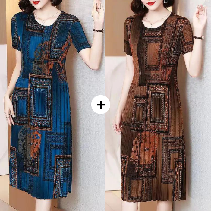 Vestido Estampado Elizabeth - Compre 1 Leve 2 (Oferta Limitada)