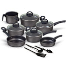 Jogo de Panelas Antiaderente 10 Peças - Teflon