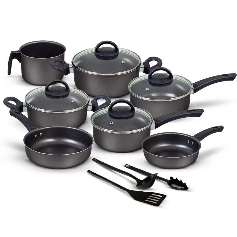 Jogo de Panelas Antiaderente 10 Peças - Teflon