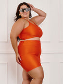 Conjunto Fitness Canelado Plus Size