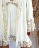 Conjunto Venus Camisola, Robe e Calcinha