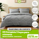 Kit Completo 7 Peças para o Inverno - Maciez e Conforto