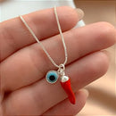 COLAR CORAÇÃO MICRO ZIRCÔNIAS FOLHEADO A PRATA⭐️