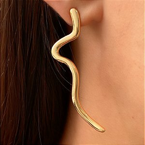 BRACELETE FIO CURVADO CONTRÁRIO LISO BIJU