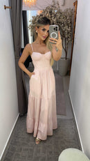 Vestido Corselet Tricoline Luara