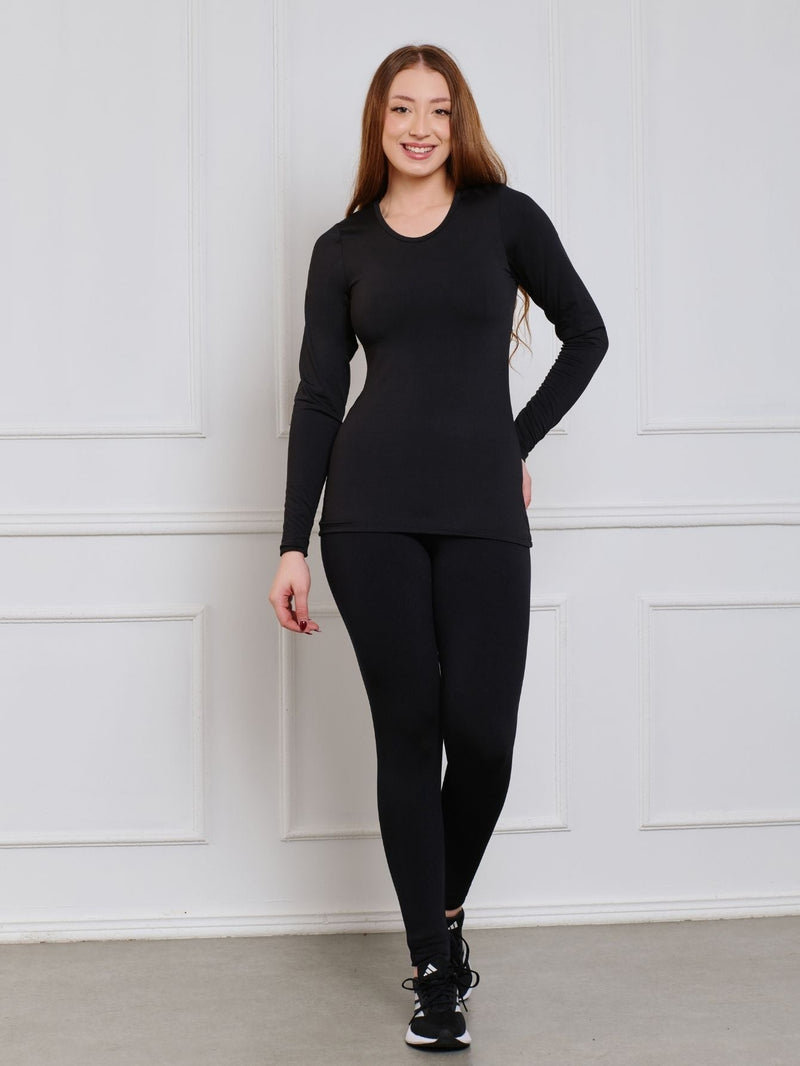 Conjunto Térmico Flanelado Inverno  (BLUSA+CALÇA)