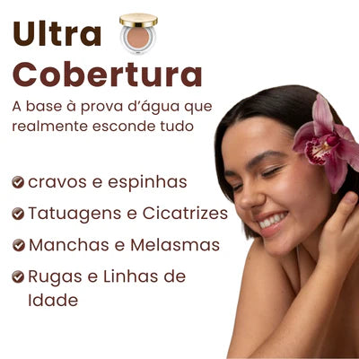 Base BioAqua — Cobertura Natural e Rejuvenescimento para Peles Maduras (Compre 1 Leve 2)