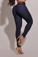 Calça Jeans Modeladora Lipo Mega Bumbum Maravilhosa