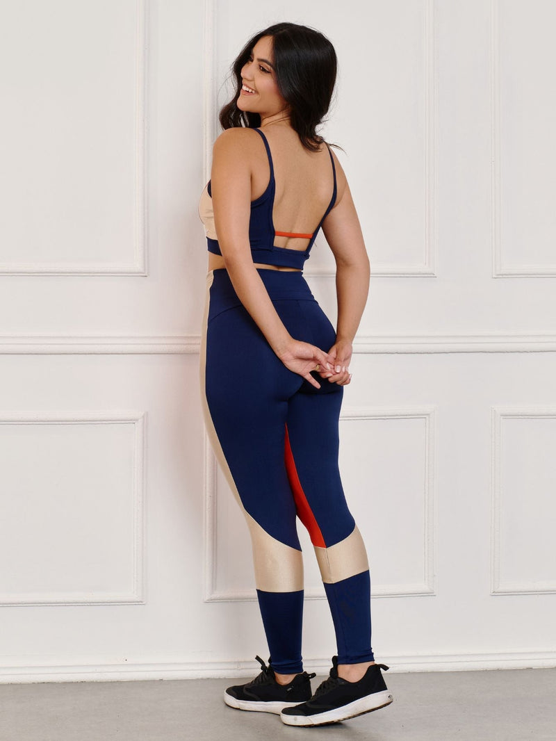 Conjunto fitness Color (calça+top)