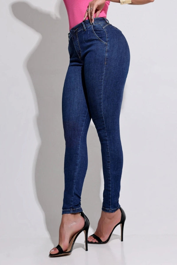 Calça Jeans Modeladora Surreal com Elastano
