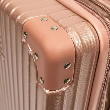 Kit com 2 Malas de Bordo + Frasqueira – Padrão ANAC | Cadeado Numérico | Rodinhas 360°