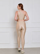 Conjunto Brilhoso (Calça +Top S/Bojo)