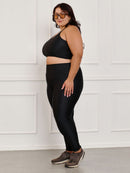 Conjunto Fitness Canelado Plus Size