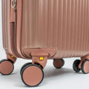 Kit com 2 Malas de Bordo + Frasqueira – Padrão ANAC | Cadeado Numérico | Rodinhas 360°