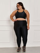 Conjunto Fitness Canelado Plus Size