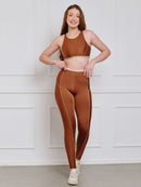 Conjunto Brilhoso (Calça +Top S/Bojo)