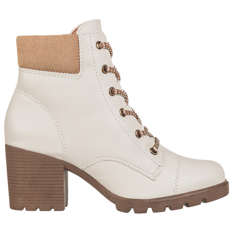 Coturno Feminino Plataforma Tratorado Salto Médio