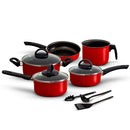 Jogo de Panelas Antiaderente 8 Peças - Teflon