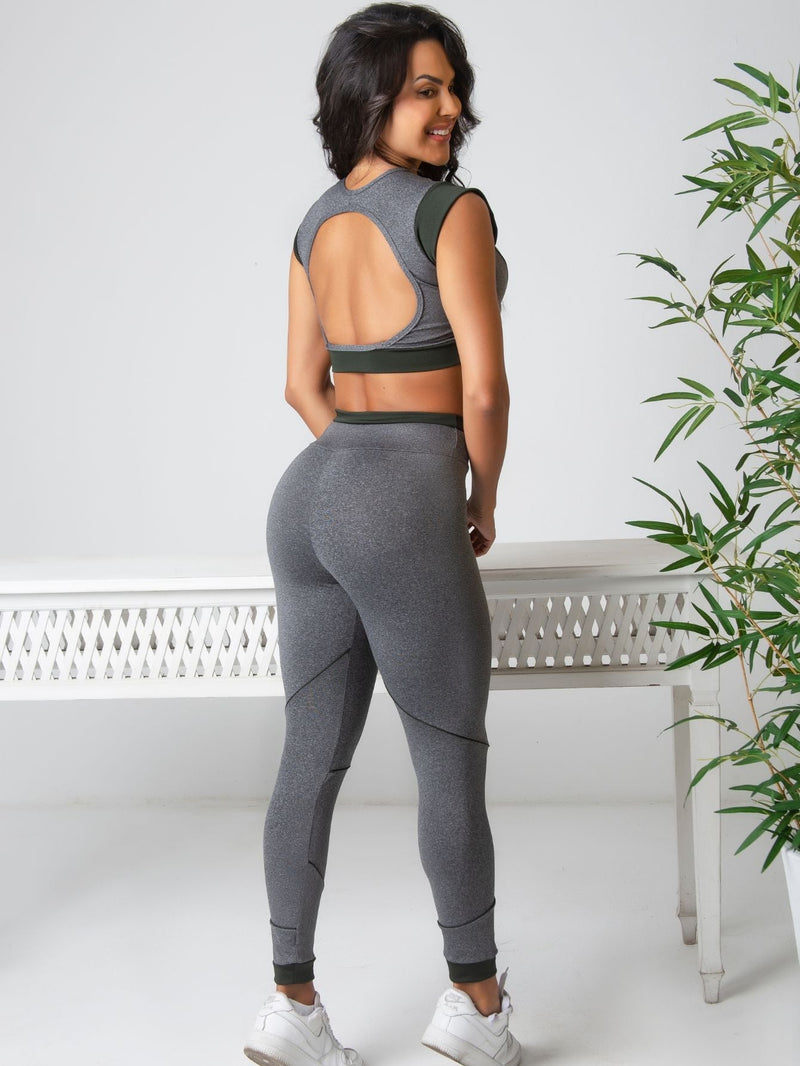 Conjunto Detalhe Vivo (Calça + Top S/Bojo)