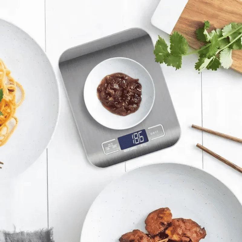 Balança Digital de Alta Precisão — Ideal para Cozinha e Receitas Perfeitas