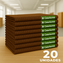 Kit com 20 Panos de Pratos 100% Algodão + Triturador De Alho Elétrico de BRINDE