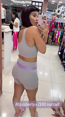 Legging Curto + Top Poxo