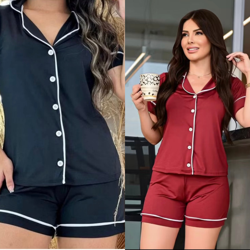 Kit com 2 Pijamas Americano