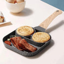 Frigideira 3 em 1 Antiaderente — Alta Resistência, Não Risca, Cozinha Sem Óleo e Fácil de Limpar Zeliv