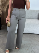 Calça Pantalona Premium + cinto