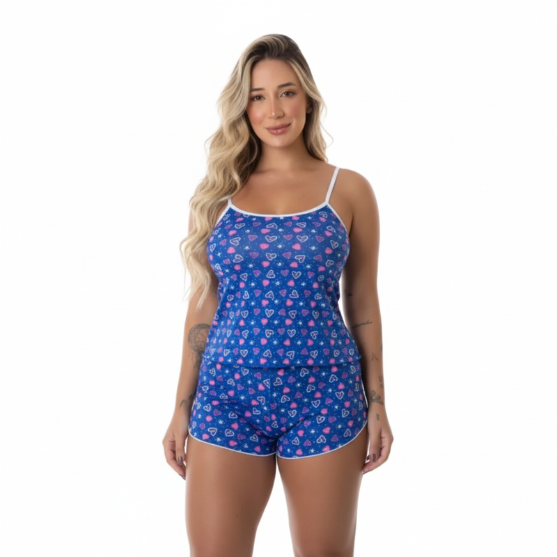 Kit 10 Pijamas Femininos