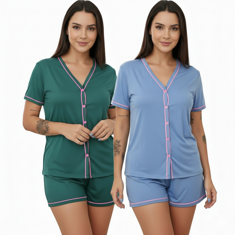 Kit 2 Pijamas Americanos