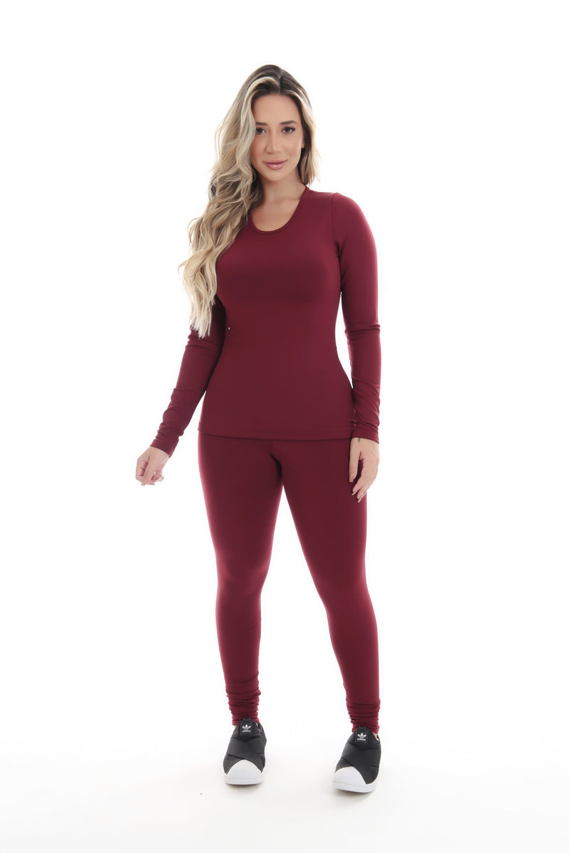 Conjunto Térmico Flanelado Inverno (BLUSA+CALÇA)