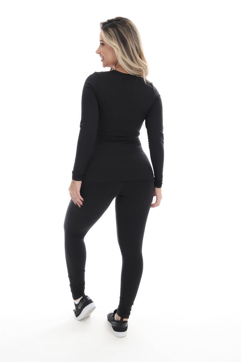 Conjunto Térmico Flanelado Inverno  (BLUSA+CALÇA)