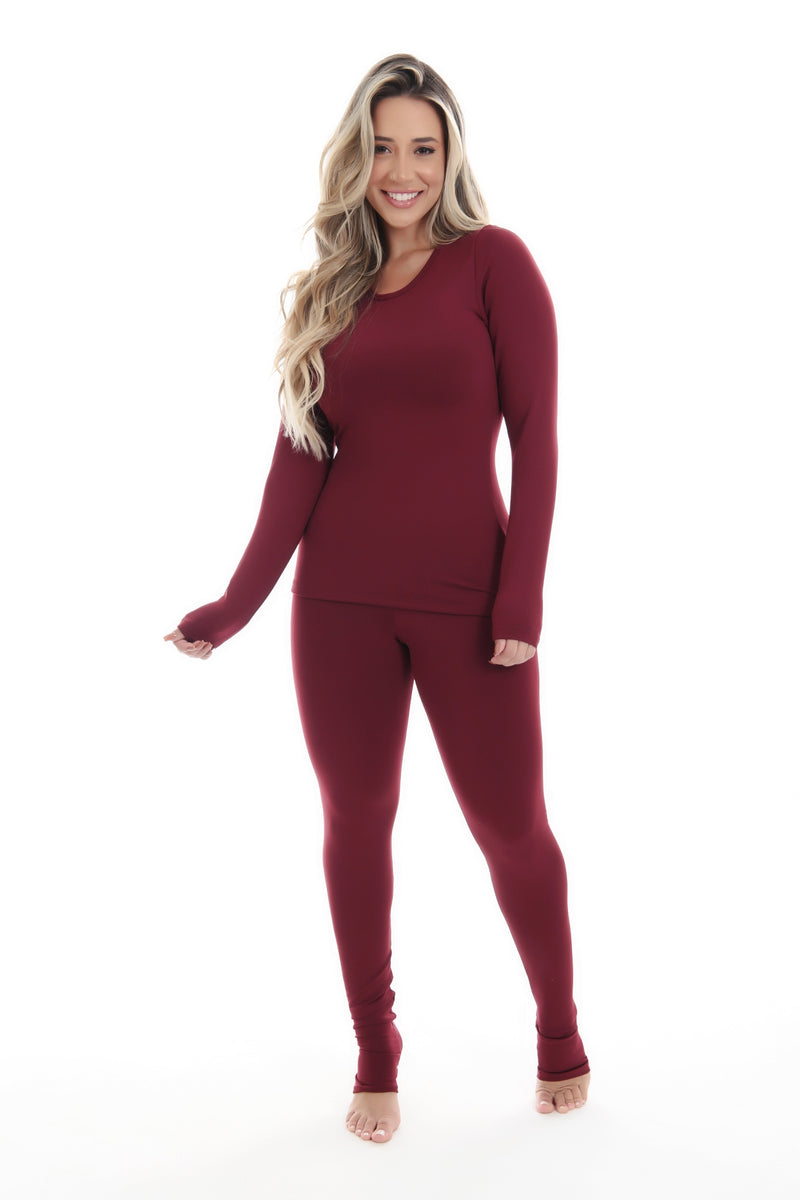 Conjunto Térmico Flanelado Inverno (BLUSA+CALÇA)