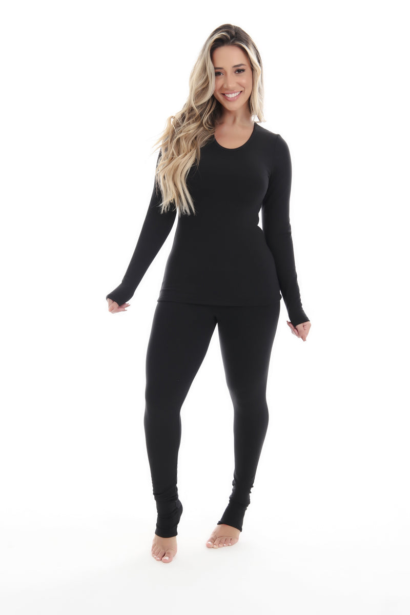 Conjunto Térmico Flanelado Inverno  (BLUSA+CALÇA)