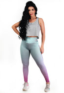 Conjunto Calça Legging Sublimada + Cropped