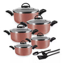 Jogo De Panelas 5 Peças Antiaderentes - Teflon