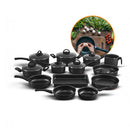 Jogo De Panelas 13 Peças Antiaderente - Teflon