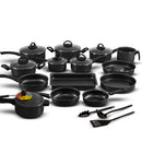 Jogo de Panelas 17 Peças Antiaderente - Brinde Panela Pressão