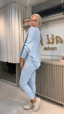 (Compre 1 e Leve 2) - Conjunto Sophia   Casaco + Cropped e Calça