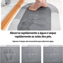 Tapete Mágico Ultra Absorvente — Secagem Imediata e Antiderrapante para Banheiro e Cozinha