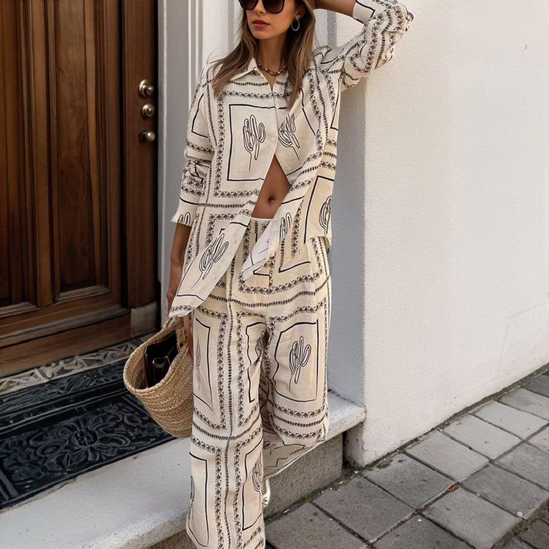 Conjunto Tucson em Algodão com Estampa