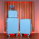 Kit com 2 Malas de Bordo + Frasqueira – Padrão ANAC | Cadeado Numérico | Rodinhas 360°