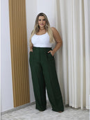 Calça Pantalona Linho