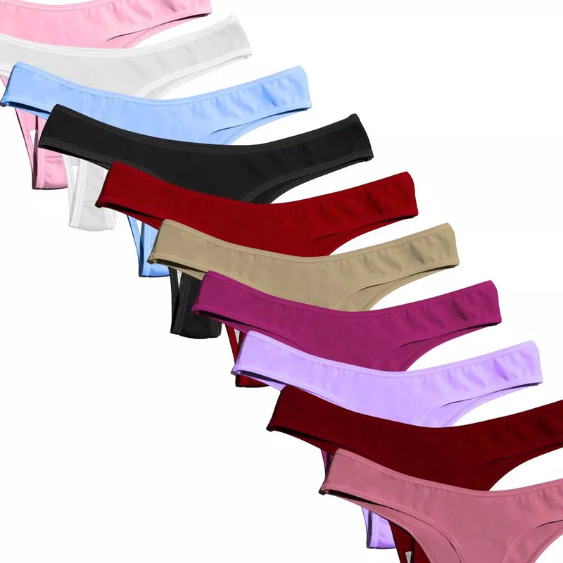 Kit 10 Calcinhas Algodão