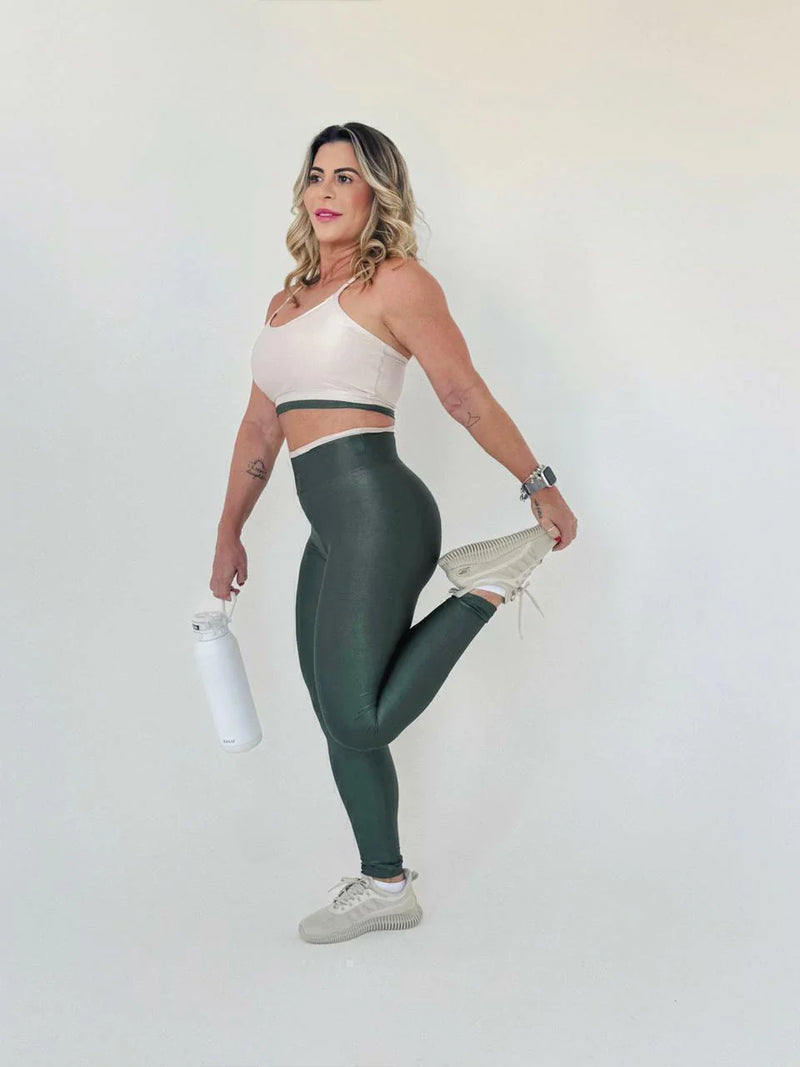 Conjunto Wonder - 3 Peças (Legging + Top + Cropped)