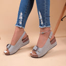 Sandália Feminina Com Salto Luxury