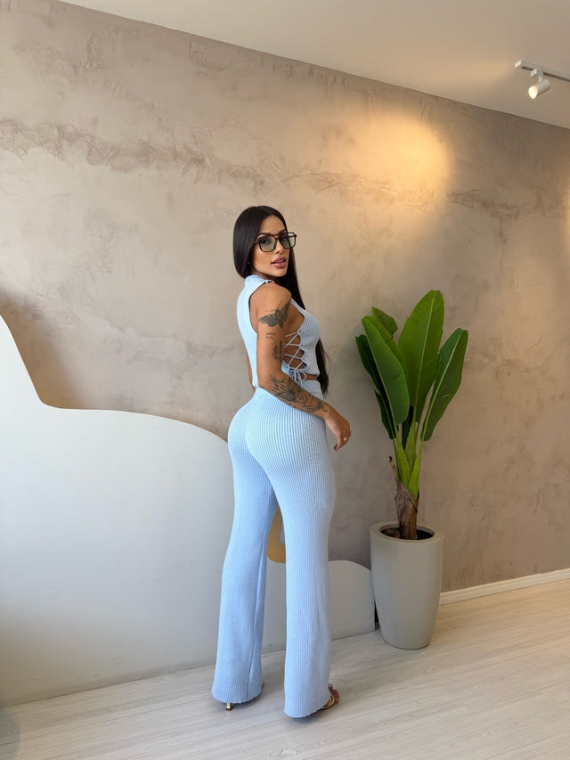 Conjunto Tricô Samanta