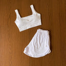 Conjunto Advance 2 peças   [Top com bojo + Short Duplo]