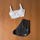 Conjunto Advance 2 peças   [Top com bojo + Short Duplo]